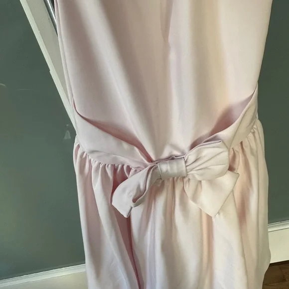 Janie and Jack Light Pink Dress with Bow
